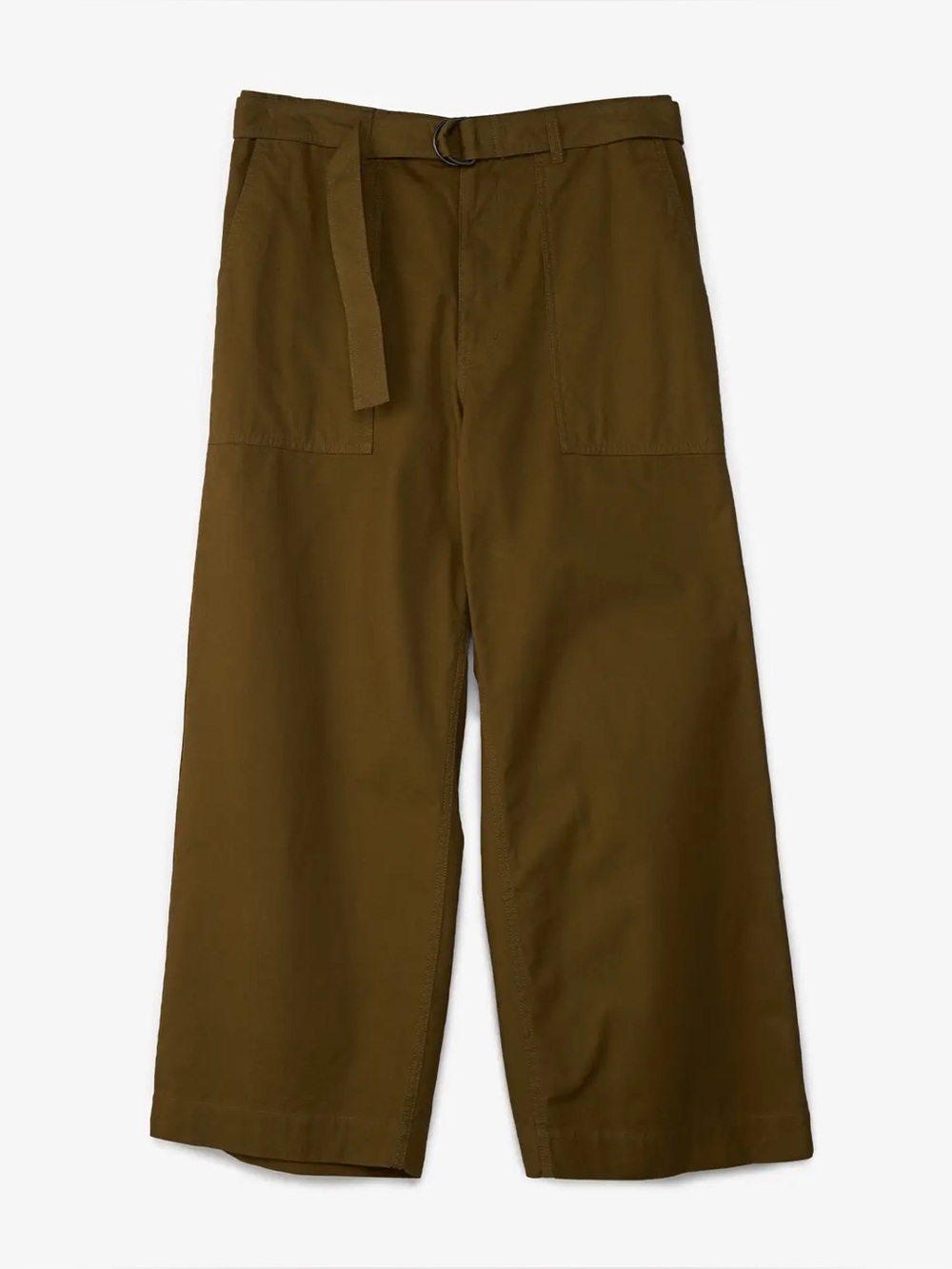 COMME des Garçon Belted Khaki Relaxed Pants